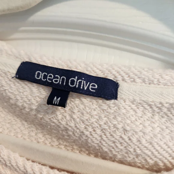 Ocean Drive Cream Cropped Sweater - Picture 2 of 3